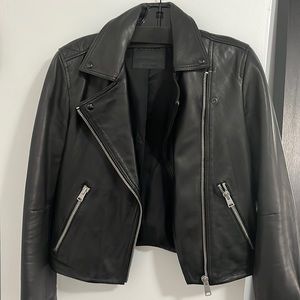 All Saint Leather Jacket EUC